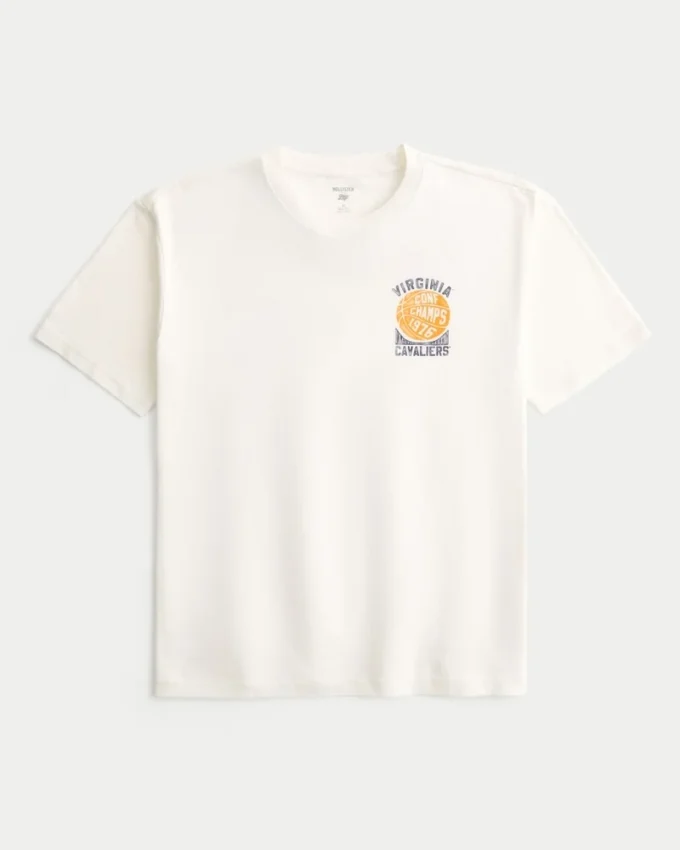 Boxy University of Virginia Cavaliers Graphic Tee Boxy University of Virginia Cavaliers Graphic Tee