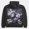 Boxy University of Washington Huskies grafisk hættetrøje Boxy University of Washington Huskies grafisk hættetrøje