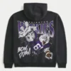 Boxy University of Washington Huskies grafisk hættetrøje Boxy University of Washington Huskies grafisk hættetrøje