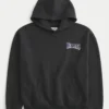 Boxy University of Washington Huskies grafisk hættetrøje Boxy University of Washington Huskies grafisk hættetrøje