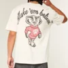 Boxy University of Wisconsin Badgers grafisk T-shirt