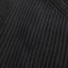 Boxy vasket sweater med rund hals