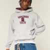 Boxy Virginia Tech Hokies Graphic Hoodie Boxy Virginia Tech Hokies Graphic Hoodie