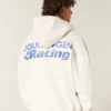 Boxy Volkswagen Racing grafisk hættetrøje med lynlås Boxy Volkswagen Racing grafisk hættetrøje med lynlås