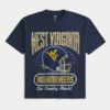 Boxy West Virginia University Mountaineers Graphic Tee Boxy West Virginia University Mountaineers Graphic Tee