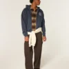 Boxy Zip-Up Ford Graphic Hoodie Boxy Zip-Up Ford Graphic Hoodie
