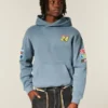 Boxy Zip-Up NASCAR Jeff Gordon Graphic Hoodie Boxy Zip-Up NASCAR Jeff Gordon Graphic Hoodie