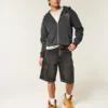 Boxy Zip-Up Rutgers University Graphic Hoodie Boxy Zip-Up Rutgers University Graphic Hoodie