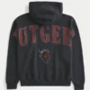 Boxy Zip-Up Rutgers University Graphic Hoodie Boxy Zip-Up Rutgers University Graphic Hoodie