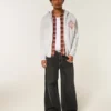 Boxy Zip-Up University of Southern California Trojans Graphic Hoodie Boxy Zip-Up University of Southern California Trojans Graphic Hoodie