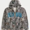 Boxy Zip-Up Villanova Wildcats Graphic Camo Hoodie Boxy Zip-Up Villanova Wildcats Graphic Camo Hoodie