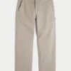 Broderede løse malerjeans Broderede løse malerjeans