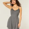 Broderet minikjole