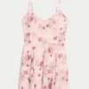Broderet minikjole