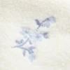 Broderet sherpa-fleecejakke Broderet sherpa-fleecejakke
