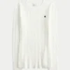 Cable-Knit Star Crew Sweater