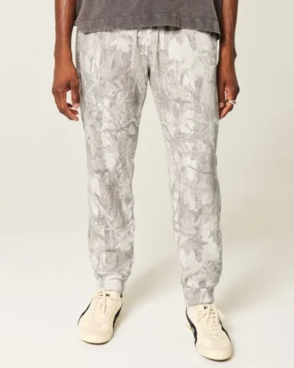 Camo fleece joggingbukser