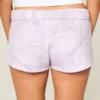 Camo fleece mini shorts