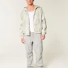 Camouflage-windbreakerjakke med lynlås