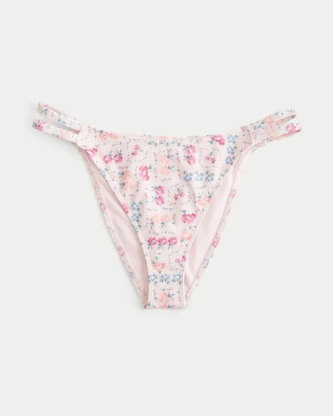 Cheeky bikinitrusser med dobbelte stropper