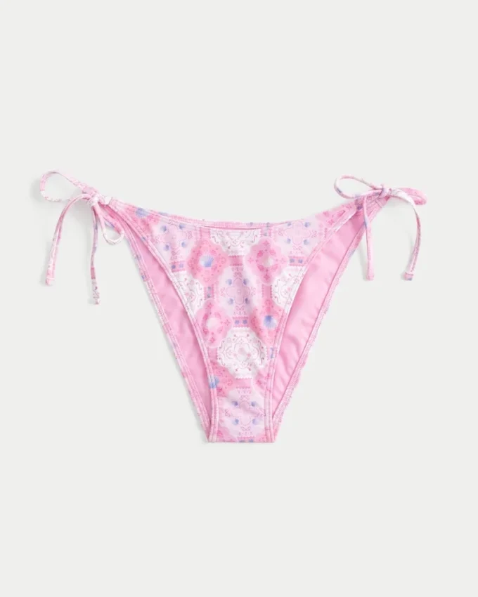 Cheeky bikiniunderdel med bindebånd i siden