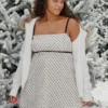Chiffon Babydoll Mini-kjole Chiffon Babydoll Mini-kjole