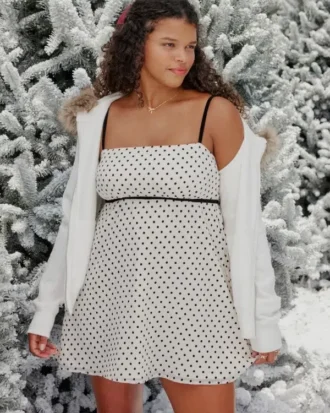Chiffon Babydoll Mini-kjole