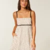 Chiffon Babydoll Mini-kjole Chiffon Babydoll Mini-kjole