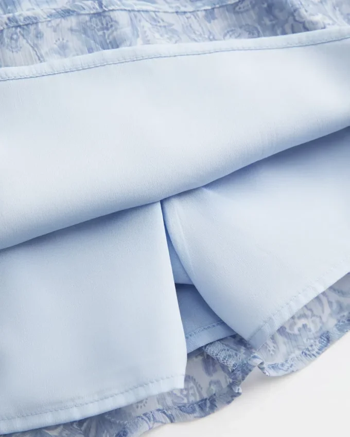 Chiffon Skort-kjole