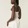 Chiffon skortkjole