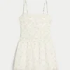 Chiffon skortkjole