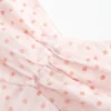 Chiffon-tanktop med blondekant Chiffon-tanktop med blondekant