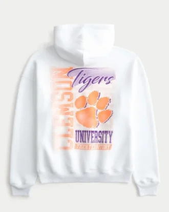 Clemson University Tigers grafisk hættetrøje