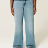 Curvy højtaljede baggy jeans Curvy højtaljede baggy jeans
