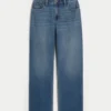 Curvy højtaljede dad jeans Curvy højtaljede dad jeans
