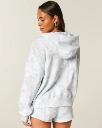 Den nemmeste camouflage-hoodie med lynlås