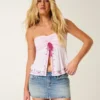 Denim Micro Mini Skort