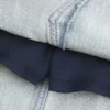 Denim mini-skort