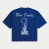 Duke University Blue Devils grafisk fodboldtrøje Duke University Blue Devils grafisk fodboldtrøje