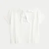 Easy Ribbon Tie-Back Heart Graphic Tee