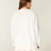Easy Union Jack Graphic Crew Sweater
