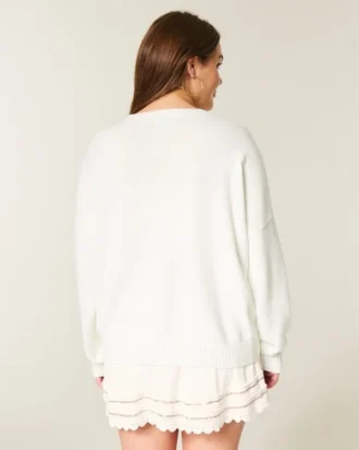 Easy Union Jack Graphic Crew Sweater