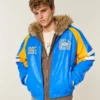 Faux Leather UCLA Bruins Graphic Jacket Faux Leather UCLA Bruins Graphic Jacket