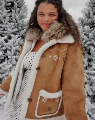 Faux Shearling-jakke