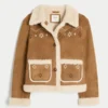 Faux Shearling-jakke