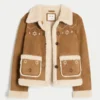 Faux Shearling-jakke