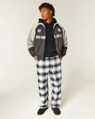 Flanellpyjamasbukser