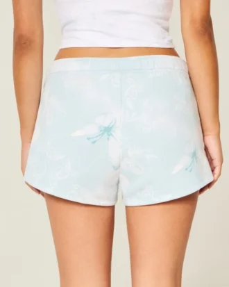 Fleece mini-shorts