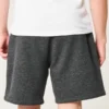 Fleece-shorts med ikonisk motiv over knæet Fleece-shorts med ikonisk motiv over knæet