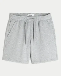Fleece-shorts over knæet